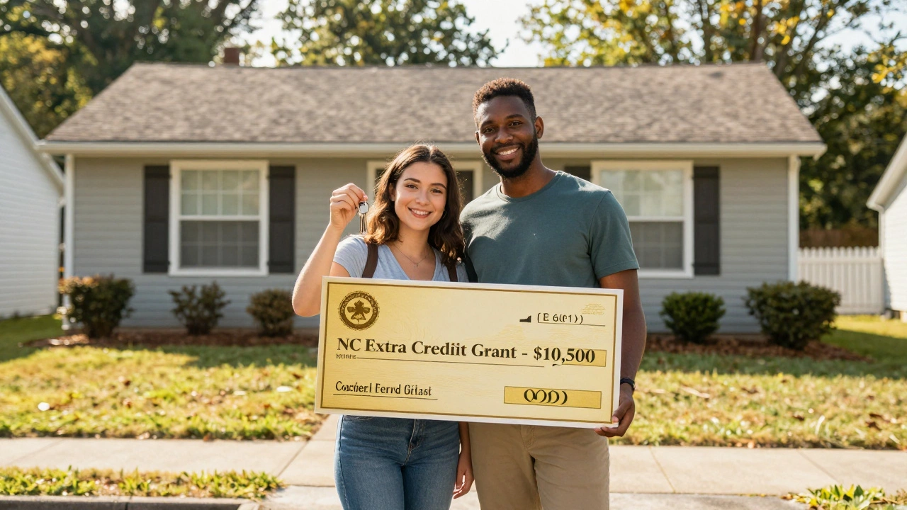 What is the NC Extra Credit Grant for First-Time Home Buyers?