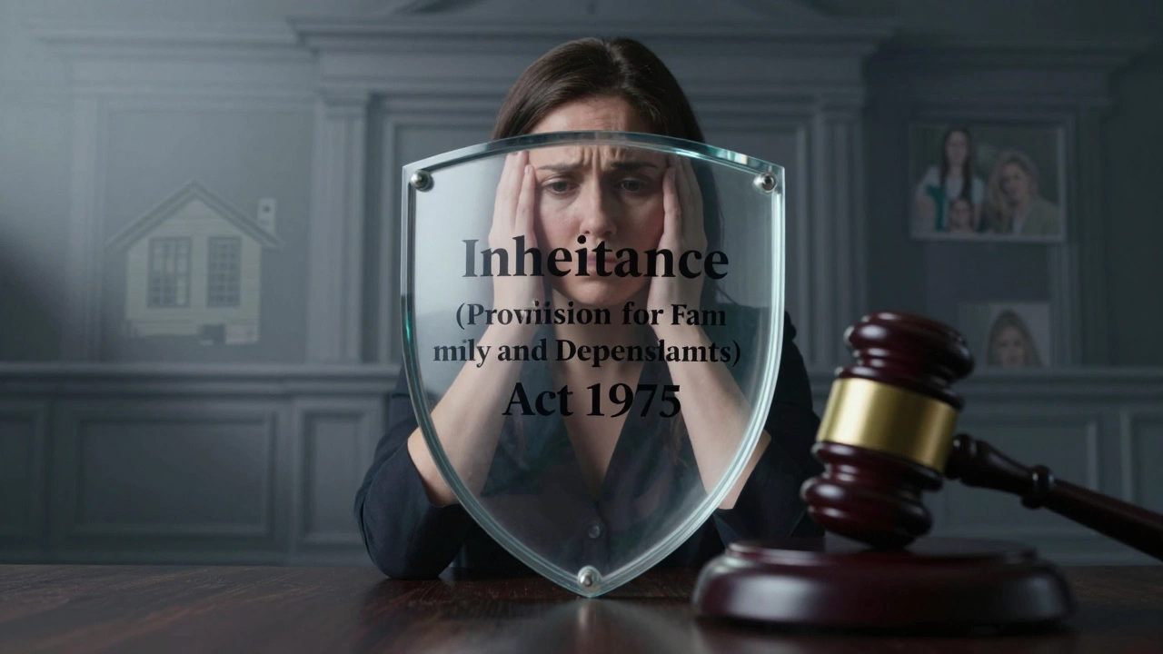 Symbolic representation of spousal inheritance protection under UK law